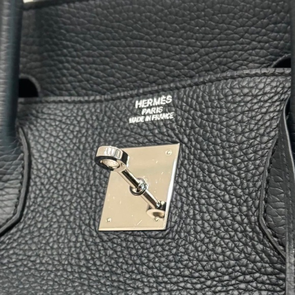 Authentic Pre-Owned Hermes Birkin Bag 40 Blue Suit Togo - Picture 4 of 16